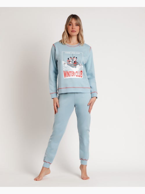 Pigiama invernale da donna a maniche lunghe in peluche DISNEY - Kiabi Pigiama invernale da donna a maniche lunghe in peluche DISNEY - Kiabi