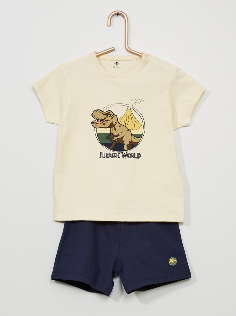 Pigiama 'Jurassic World' BIANCO - Kiabi