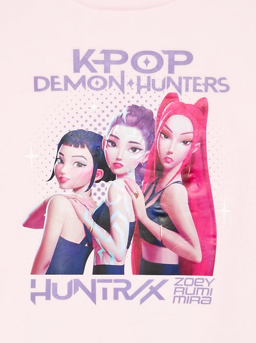 Pigiama "KPop Demon Hunters" 2 pezzi - T-shirt a maniche lunghe + pantaloni - Kiabi