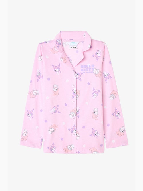 Pigiama kuromi friends a maniche lunghe in cotone per bambina penti - Kiabi Pigiama kuromi friends a maniche lunghe in cotone per bambina penti - Kiabi