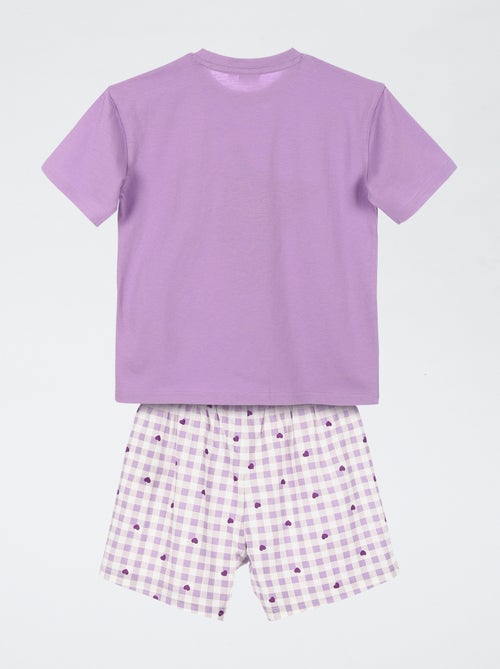 Pigiama 'Kuromi' in cotone - Kiabi