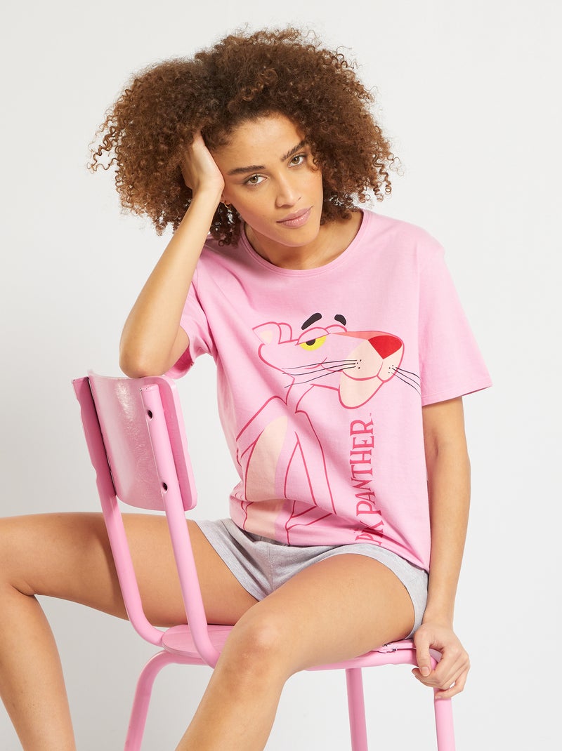 Pigiama 'La Pantera Rosa' BEIGE - Kiabi