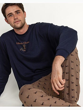 Pigiama lifestyle a maniche lunghe da uomo ADMAS