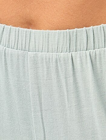 Pigiama lungo 2 pezzi camicia + pantaloni - 2 pezzi