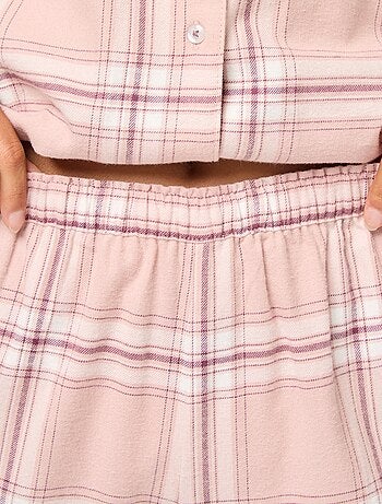 Pigiama lungo 2 pezzi camicia + pantaloni - 2 pezzi