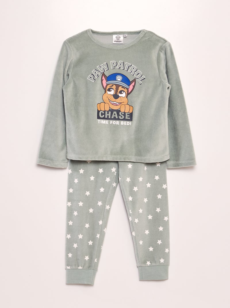 Pigiama lungo 2 pezzi 'Paw Patrol' VERDE - Kiabi