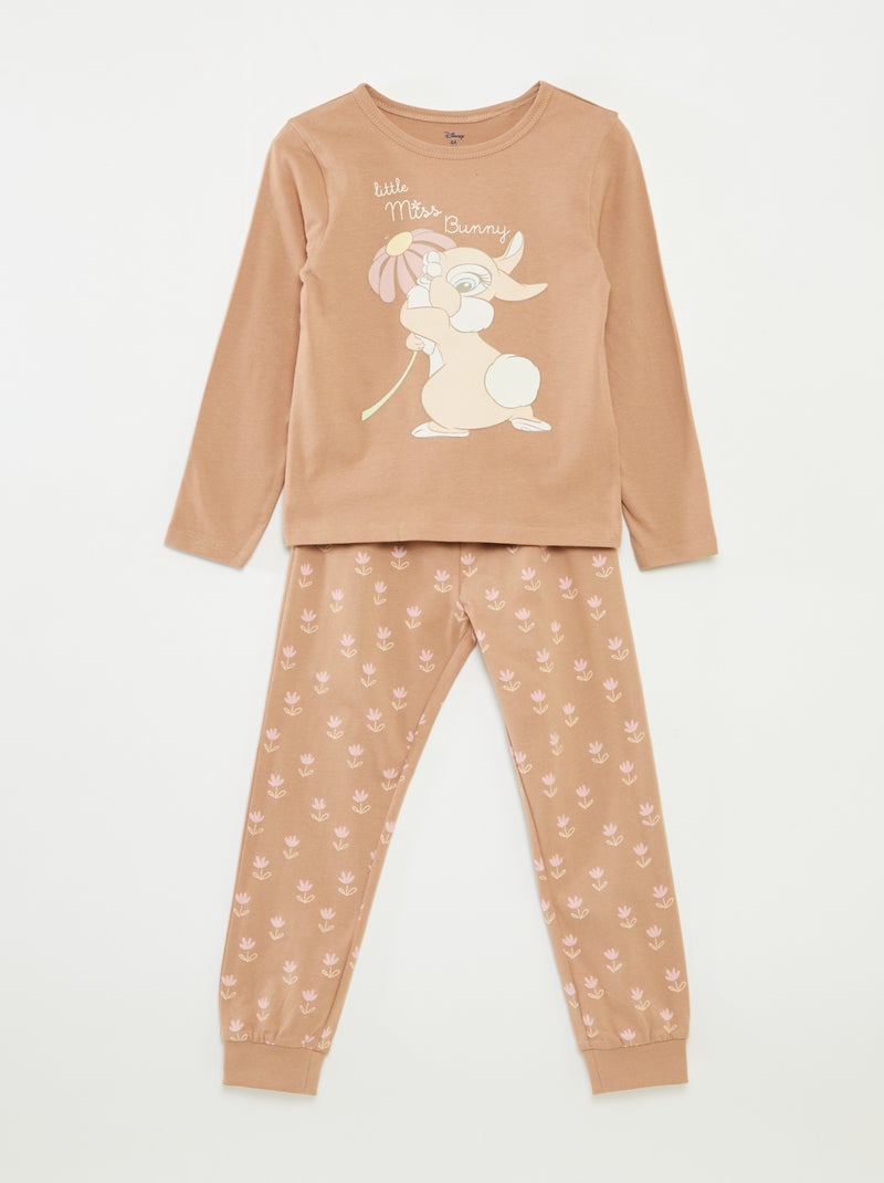 Pigiama lungo 'Bambi' di 'Disney' - 2 pezzi Beige - Kiabi