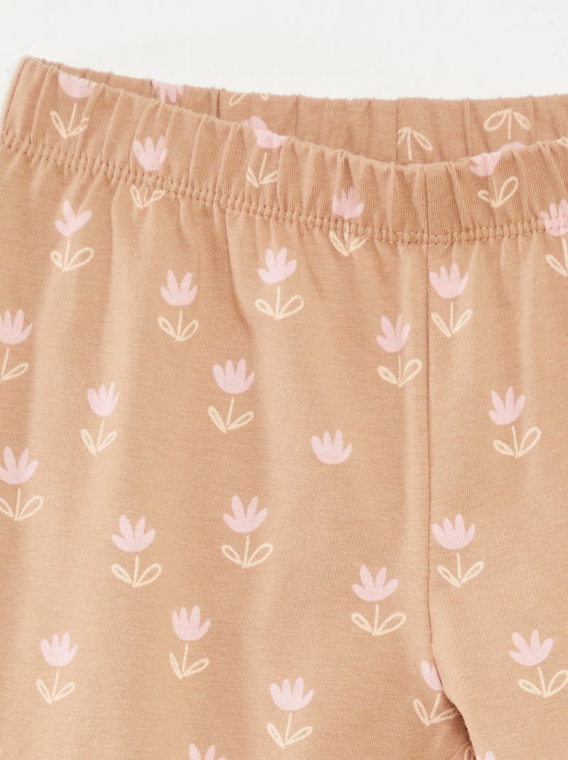 Pigiama lungo 'Bambi' di 'Disney' - 2 pezzi Beige - Kiabi