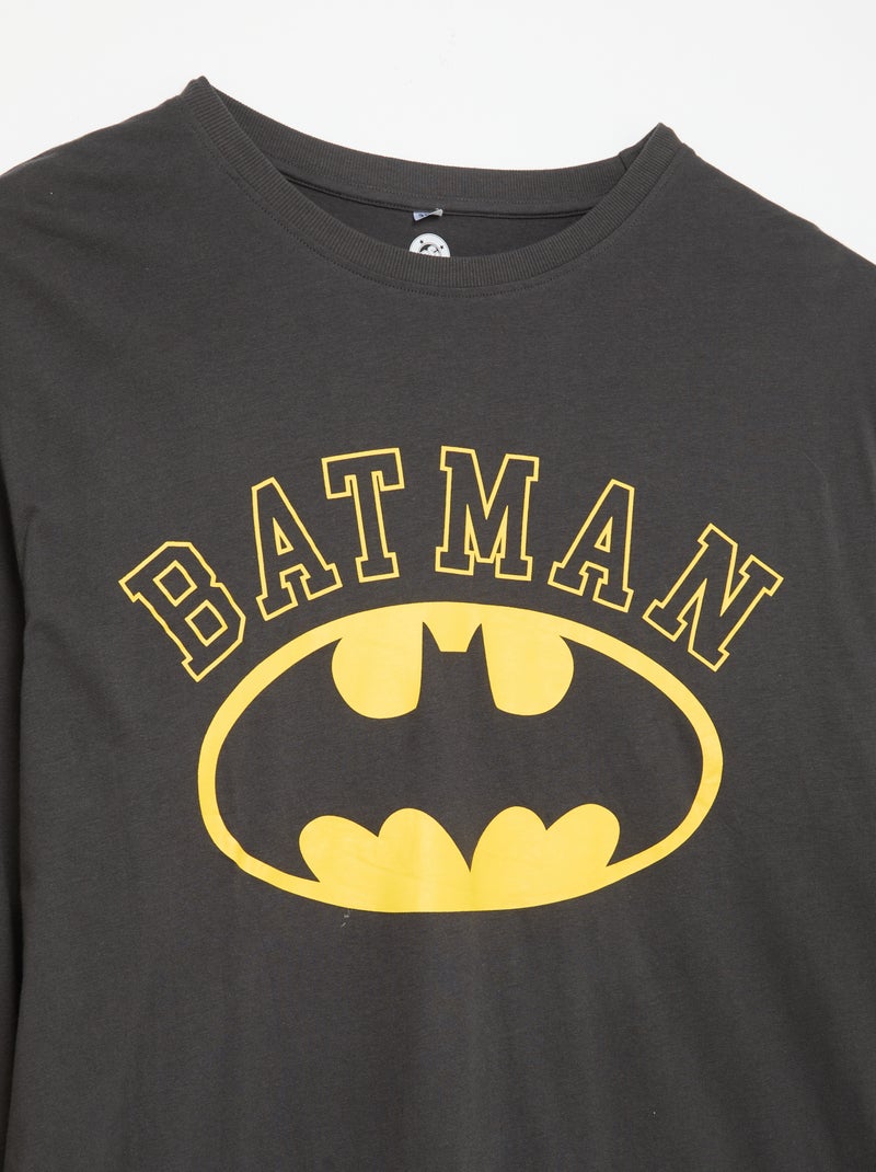 Pigiama lungo "Batman" "DC Comics" - 2 pezzi Nero - Kiabi