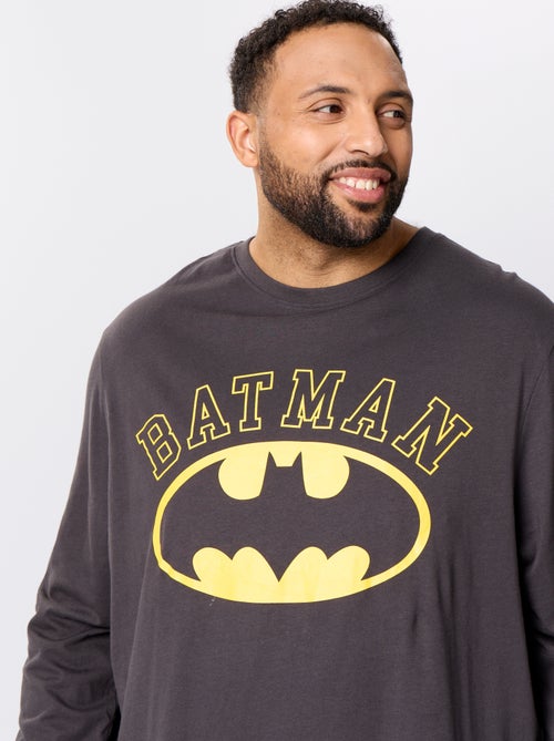 Pigiama lungo "Batman" "DC Comics" - 2 pezzi - Kiabi Pigiama lungo "Batman" "DC Comics" - 2 pezzi - Kiabi