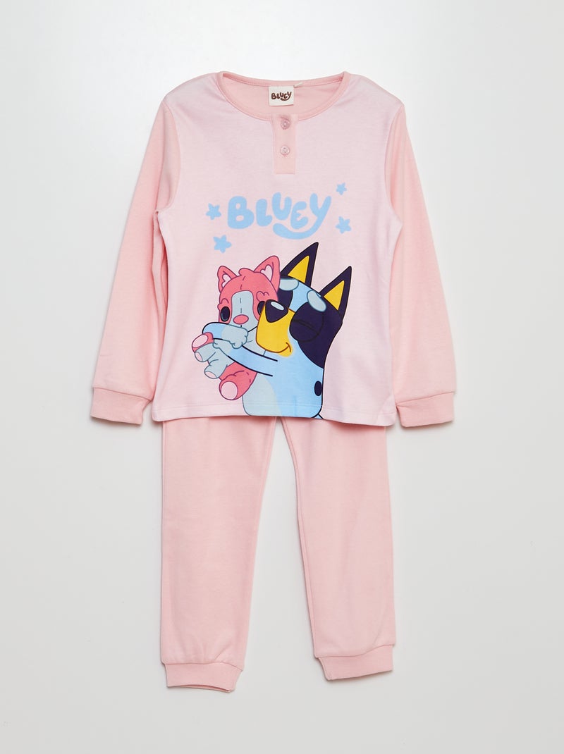 Pigiama lungo 'Bluey' t-shirt + pantaloni - 2 pezzi ROSSO - Kiabi