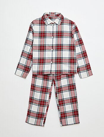 Pigiama lungo camicia + pantaloni - 2 pezzi