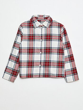 Pigiama lungo camicia + pantaloni - 2 pezzi