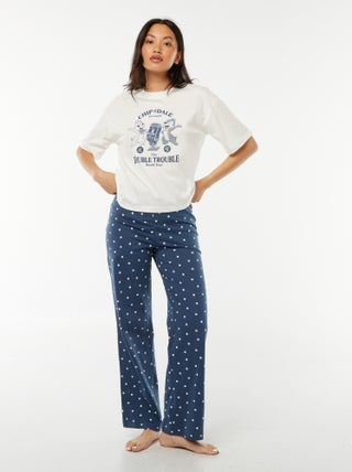 Pigiama lungo Chip & Dale - 2 pezzi
