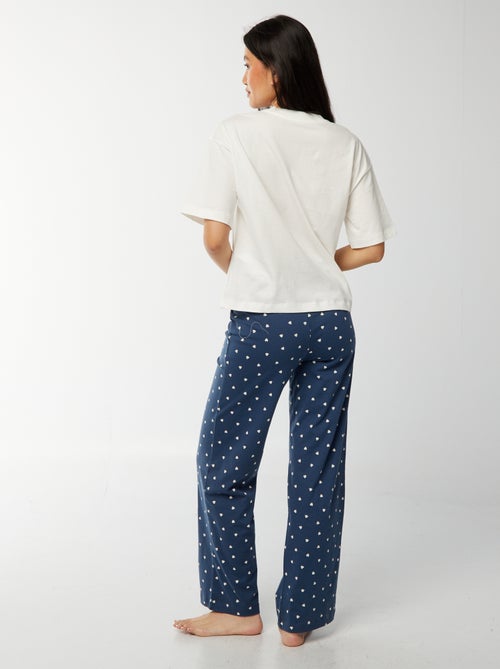 Pigiama lungo Chip & Dale - 2 pezzi - Kiabi