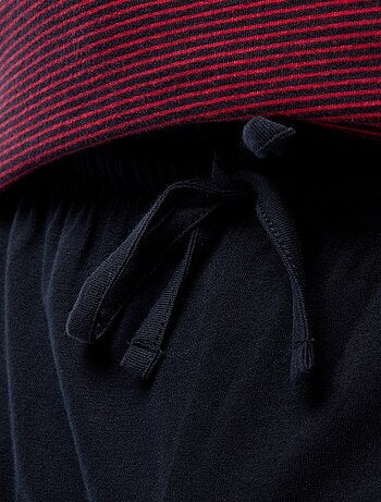 Pigiama lungo completo t-shirt + pantaloni - 2 pezzi