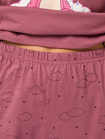 Pigiama lungo 'Disney' 'Stitch' t-shirt + pantaloni - 2 pezzi
