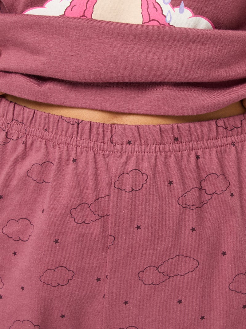 Pigiama lungo 'Disney' 'Lotso' 'Toy Story' - 2 pezzi Rosa - Kiabi