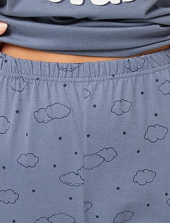 Pigiama lungo 'Disney' 'Stitch' t-shirt + pantaloni - 2 pezzi