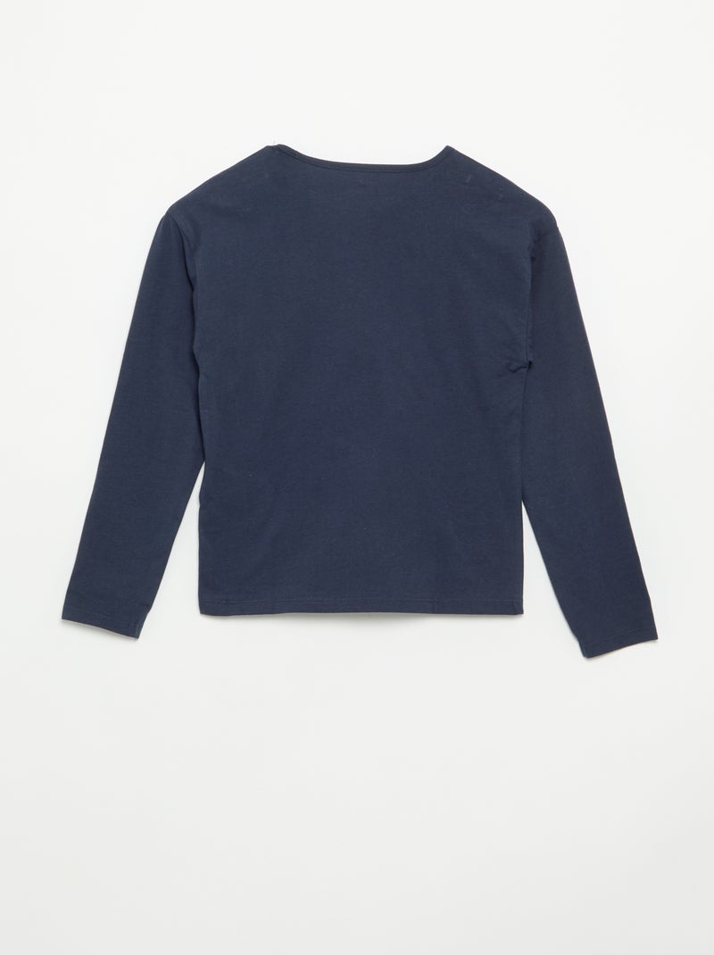 Pigiama lungo \'Disney\' t-shirt + pantaloni - 2 pezzi Blu - Kiabi