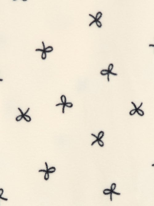 Pigiama lungo e caldo con motivo - Kiabi