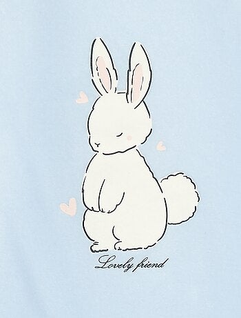 Pigiama lungo e caldo con motivo