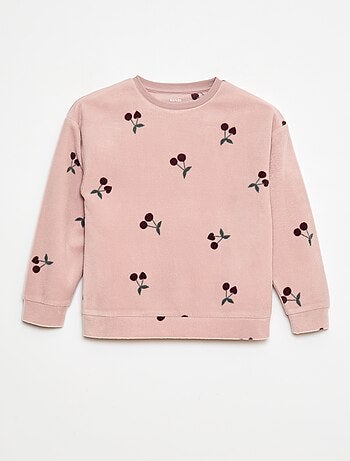 Pigiama lungo e caldo con motivo