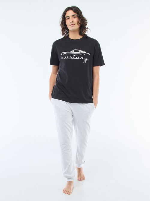 Pigiama lungo 'Ford' - Set 2 pezzi - Kiabi