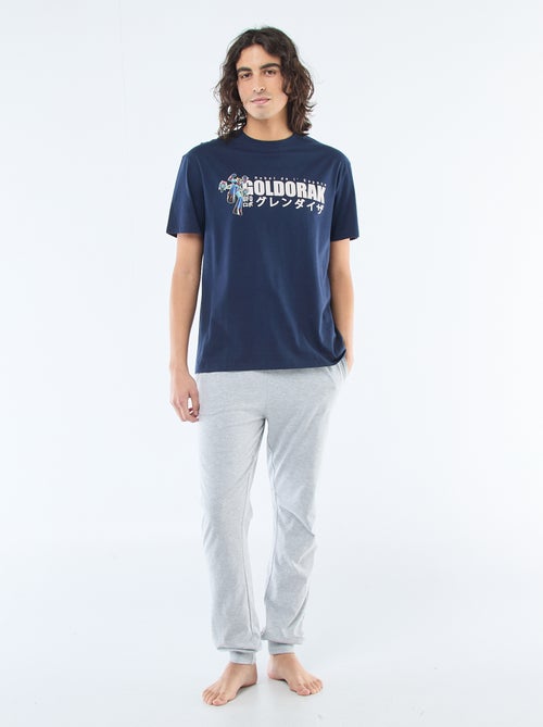 Pigiama lungo 'Goldorak' - Completo 2 pezzi - Kiabi