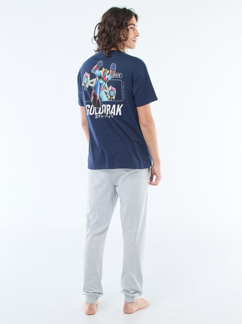 Pigiama lungo 'Goldorak' - Completo 2 pezzi - Kiabi