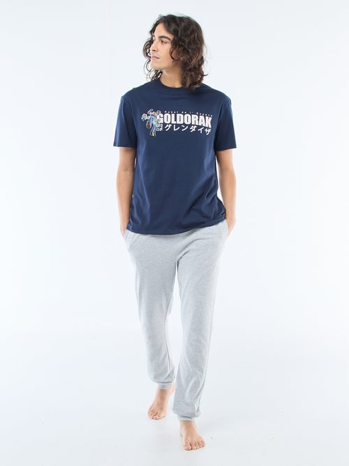 Pigiama lungo 'Goldorak' - Completo 2 pezzi - Kiabi