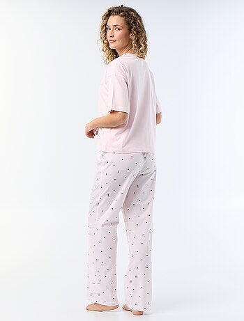 Pigiama lungo 'Hello Kitty' - 2 pezzi