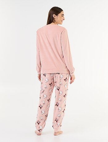 Pigiama lungo 'Hello Kitty' - 2 pezzi