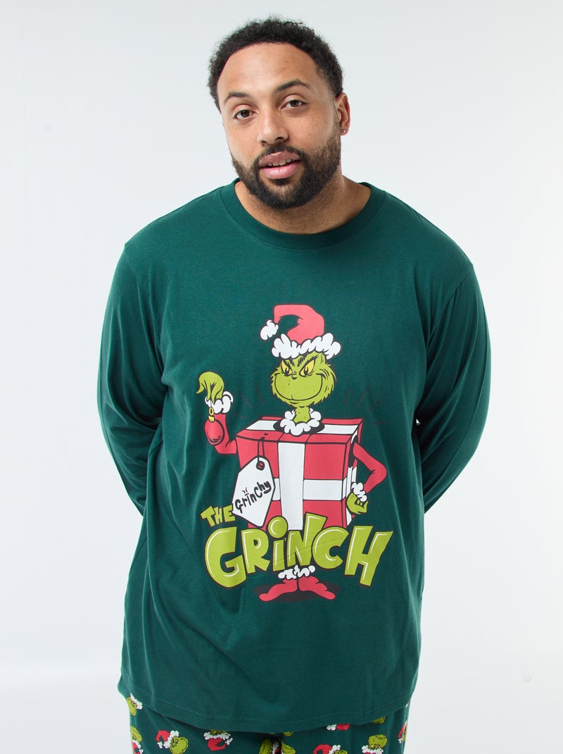 Pigiama lungo 'Il Grinch' - Set 2 pezzi Verde - Kiabi