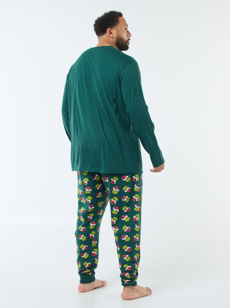 Pigiama lungo 'Il Grinch' - Set 2 pezzi Verde - Kiabi