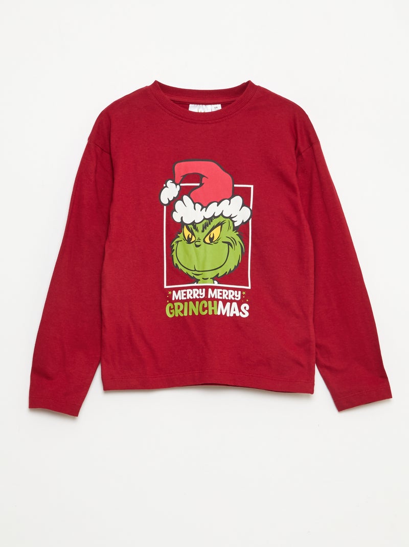 Pigiama lungo 'Il Grinch' Verde - Kiabi
