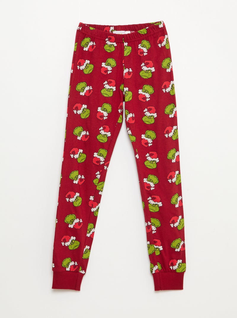 Pigiama lungo 'Il Grinch' Verde - Kiabi