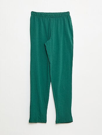 Pigiama lungo in jersey con stampa - 2 pezzi