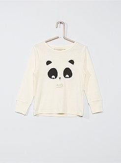 Pigiama lungo in jersey eco-sostenibile - Kiabi