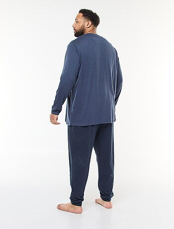 Completo pigiama lungo in jersey t-shirt + pantaloni - 2 pezzi