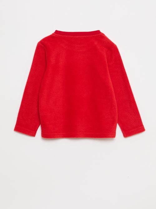 Pigiama lungo in micropile - 2 pezzi - Kiabi