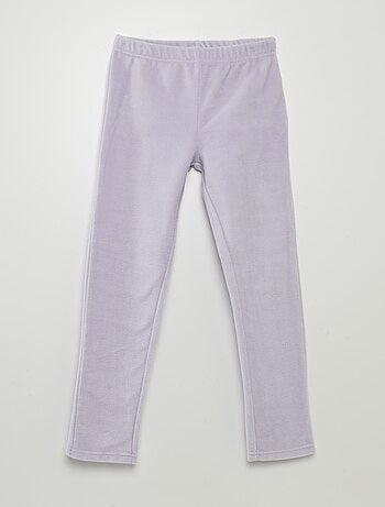 Pigiama lungo in pile - 2 pezzi