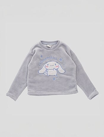 Pigiama lungo in pile 'Hello Kitty' - Set 2 pezzi