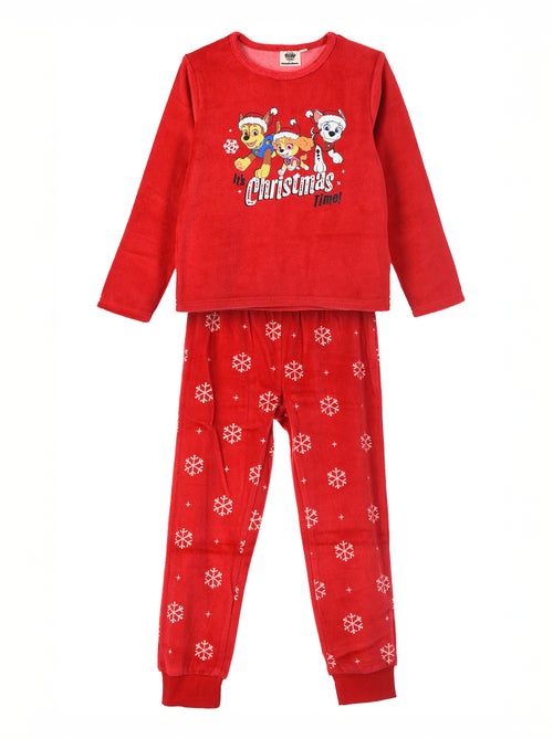 Pigiama lungo in pile 'Paw Patrol' - Set 2 pezzi - Kiabi