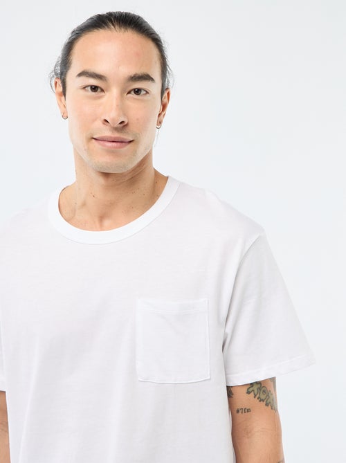 Pigiama lungo in popeline - 2 pezzi - Kiabi