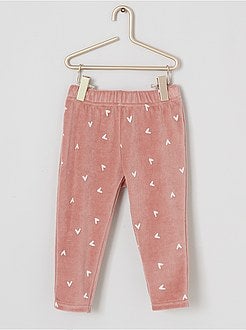 Pigiama lungo in velluto - Kiabi