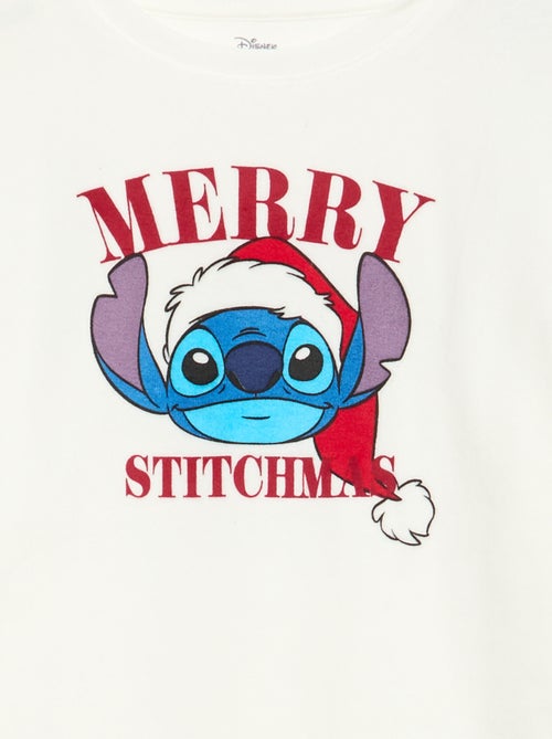 Pigiama lungo in velluto 'Stitch' 'Disney' - 2 pezzi - Kiabi