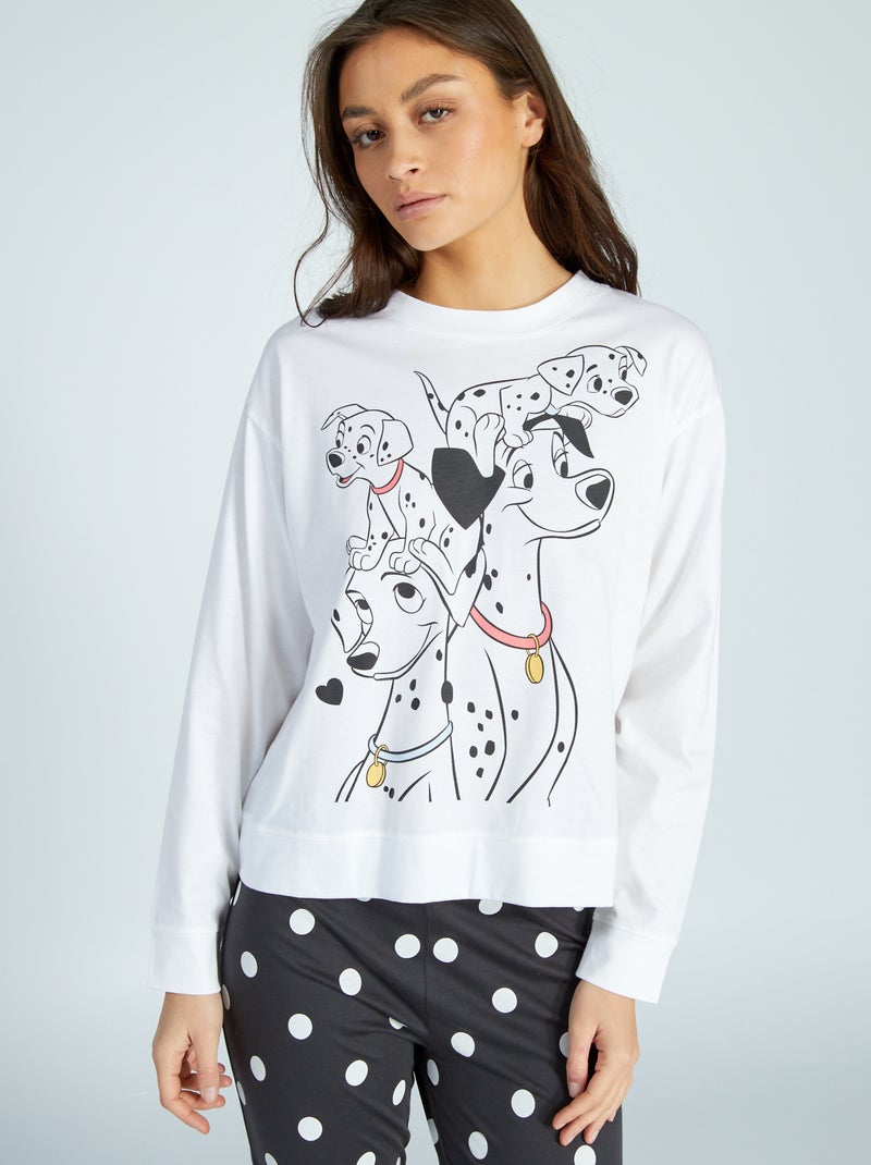101 Dalmatians Tezenis Pigiama Carica Dei 101 Pigiama Donna