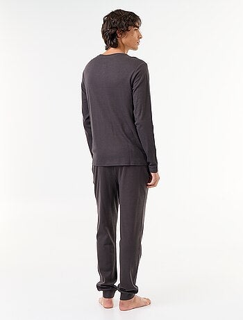 Pigiama lungo maglietta + pantaloni - 2 pezzi