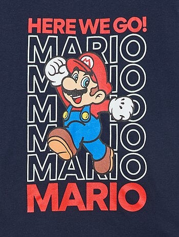Pigiama lungo "Mario" - Set 2 pezzi